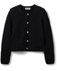 Sofie Schnoor - Truien & Vesten ,Zwart ,Katoen Clairesw Cardigan - Lyst