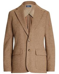 Polo Ralph Lauren - Woll- Und Baumwoll-Chevron-Blazer - Lyst