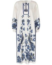 Lolly's Laundry - Bohemian Maxikleid Mit Stickerei - Lyst