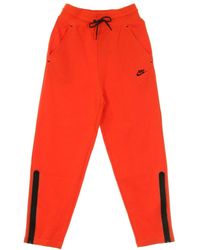 Nike - Fitness ,Rood ,Tech Fleece Lichtgewicht Trainingsbroek - Lyst