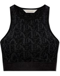 Palm Angels - Tops ,Zwart ,Top Met Logo - Lyst