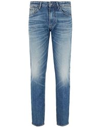 Emporio Armani - J06 Slim-Fit Jeans, Waist - Lyst