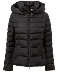 Add - Jassen ,Zwart ,Polyamide Donzen Jas Met Capuchon - Lyst