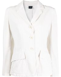 Damen Bekleidung Jacken Blazer Aspesi Wolle Andere materialien jacke in Weiß Sakkos und Anzugsjacken 
