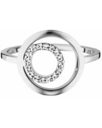 Caï - Zilveren Ring Met Witte Topaas - Lyst