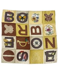 Borbonese - Accessoires ,Veelkleurig ,Foulard Color Block - Lyst