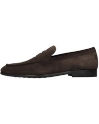 Tod's - Tod'S Flat Schuhe Dunkelbraun - Lyst