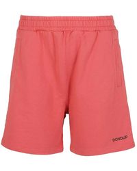 Dondup - Korte Broeken ,Rood ,Katoen Stijlvolle Bermuda Shorts - Lyst