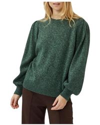 Minimum - Round-Neck Knitwear - Lyst