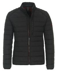 CASA MODA - Zwarte Outdoor Leren Jas - Lyst