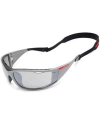 Prada - Accessoires ,Grijs ,Ps A04S 13Z05A Zonnebrillen - Lyst