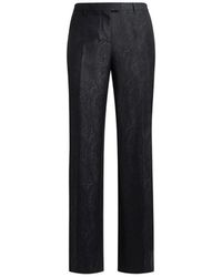 Etro - Paisley Jacquard Broek - Lyst