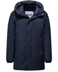 Bomboogie - Jassen ,Blauw ,Wol Aberdeen Thermal Jacket - Lyst