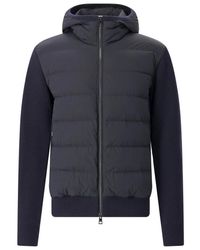 DUNO - Jassen ,Blauw ,Wol Donsjassen - Lyst