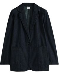 Aspesi - Traje de mezclilla con chaqueta de un botón - Lyst