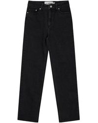 Munthe - Jeans ,Zwart ,Katoen Klassieke Zwarte Jeans Culinari Broek - Lyst
