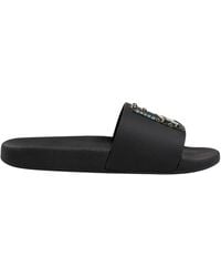 Dolce & Gabbana - Leder Pantoletten Sandalen - Lyst
