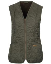 Barbour - Jassen ,Groen ,Polyester Fleece Betty Liner - Lyst