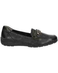 Caprice - Schoenen ,Zwart ,Leer Slip-On Loafer - Lyst