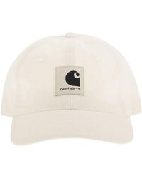 Carhartt - Accessoires ,Katoen Logo-Patch Baseball Cap - Lyst