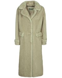 Herno - Jassen ,Wit ,Single-Breasted Coats - Lyst