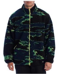 Vans - Jassen ,Veelkleurig ,Polyester Sherpa Jas Voor Koude Dagen - Lyst
