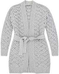 Eleventy - Truien & Vesten ,Grijs ,Cardigan - Lyst