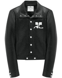 Courreges - Jackets > leather jackets - Lyst