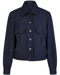 MARC AUREL - Jassen ,Blauw ,Polyester Light Blouson - Lyst