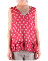 Twinset - Ärmelloses Top - Lyst
