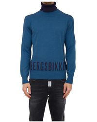 Bikkembergs - Blauer pullover - Lyst