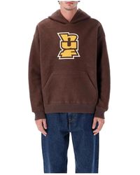 Huf - Megablast Reverse Hoodie Met Crack-Effect Artwork - Lyst