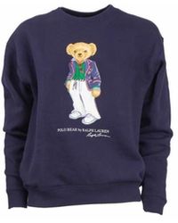 Polo Ralph Lauren - Riv bear maglia a maniche lunghe - Lyst