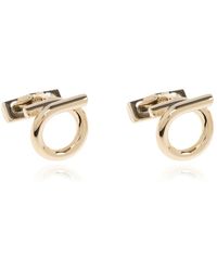 Ferragamo - Gemelli a forma di logo - Lyst