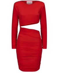 Nicowa - Mini Kleid Mit Cut-Out Design - Lyst