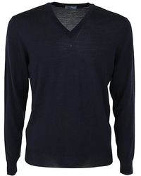 Drumohr - V-Neck Knitwear - Lyst
