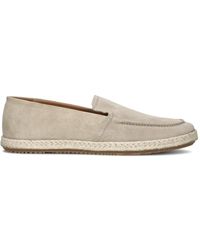 Stefano Lauran - Taupe slip-on schuhe - Lyst