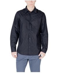 ARMANI EXCHANGE - Casual Shirts - Lyst