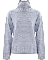 Kocca - Truien & Vesten ,Grijs ,Wol Marleen Sweater - Lyst