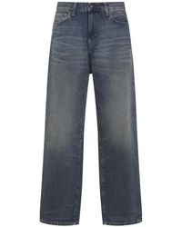 Carhartt - Jeans ,Blauw ,Katoen Wide Jeans - Lyst