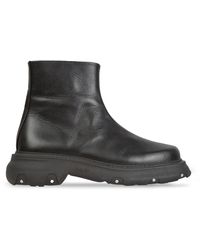 Phileo - Schwarze vegan leder trucker boots - Lyst