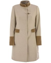 Fay - Jassen ,Wol Enkelrijige Jas - Lyst