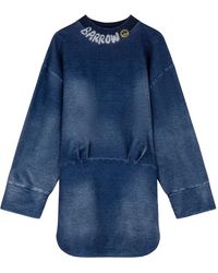 Barrow - Sudadera Con Efecto Denim, Mujer, Talla - Lyst