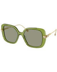 Swarovski - Grüne sonnenbrille für den täglichen gebrauch,mode sonnenbrille sk6011 - Lyst