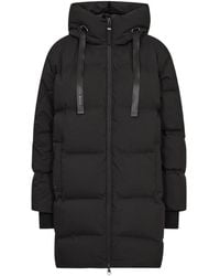 Mos Mosh - Jassen ,Zwart ,Polyester Nova Square Down Coat - Lyst
