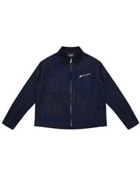 Comme des Garçons - Patchwork Jacquard Zip Jacket - Lyst