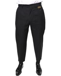 Dolce & Gabbana - Broek Relaxedfit Broek Crown Detail - Lyst