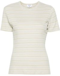 Filippa K - Tops ,Veelkleurig ,Katoen Gestreept T-Shirt - Lyst