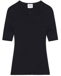 Courreges - Solar Light Rippstrick Pullover - Lyst
