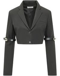 Coperni - Jassen ,Zwart ,Hybrid Jacket - Lyst